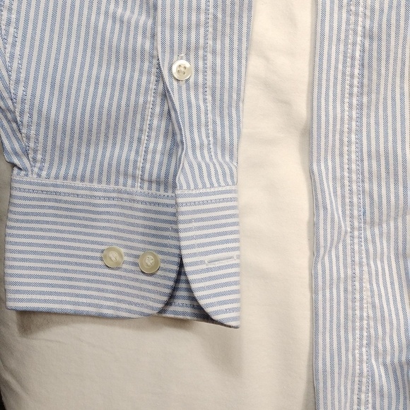 Chaps men's dress shirt size 15/15 1/2(32/33) - Picture 4 of 10